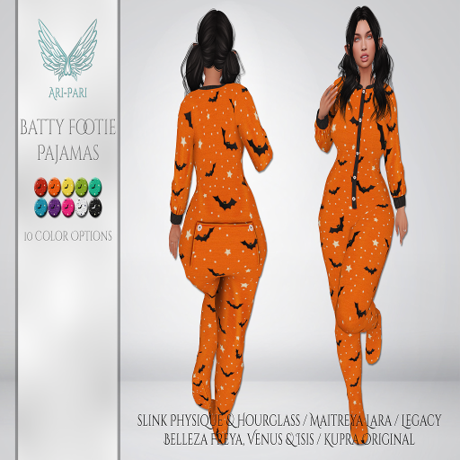 [Ari-Pari] Batty Footie Pajamas Advert 1024x1024