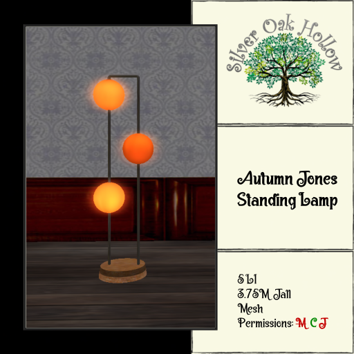 [SOH] Autumn Tones Standing Lamp